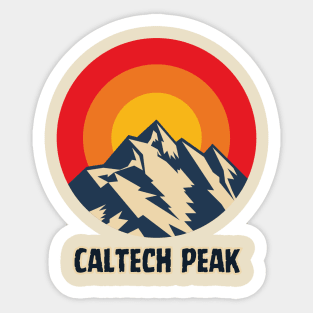 Caltech Peak Sticker